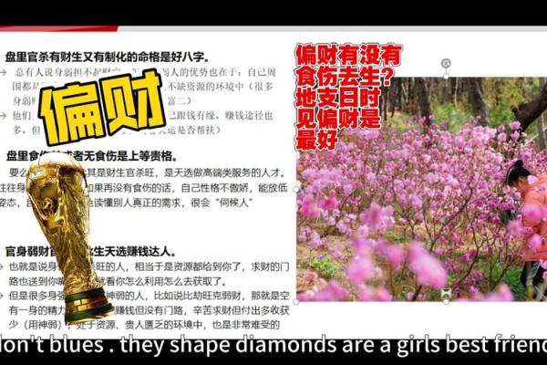 八字中偏财浅析生活情感婚姻生活现象