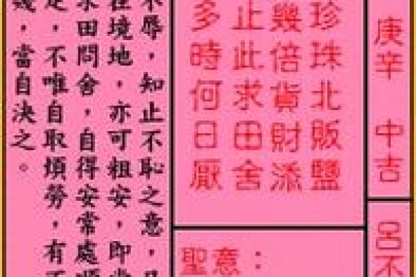 关帝灵签87签解签事业