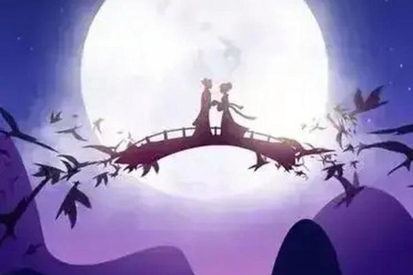 风水七夕节月亮是什么样子