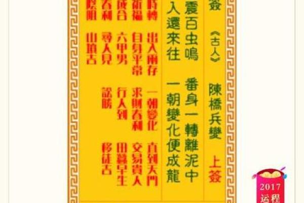 观音灵签第七签问婚姻