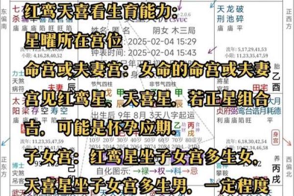 女人宫度算命对照表判断