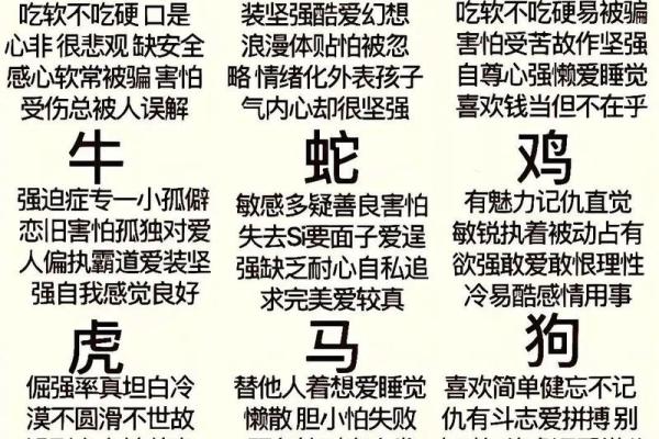 十二生肖属相及性格特点介绍及配对优劣分析