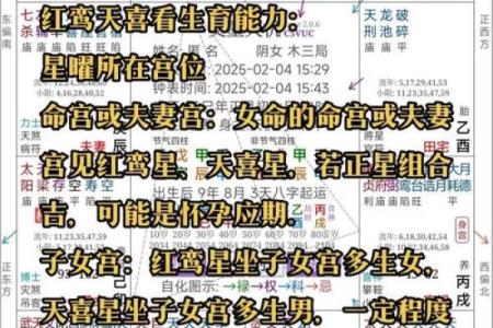 女人宫度算命对照表判断