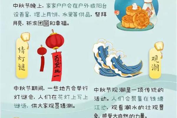 中秋节的来历以及节日习俗有哪些？