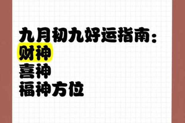 4月初九财神方位吉凶图