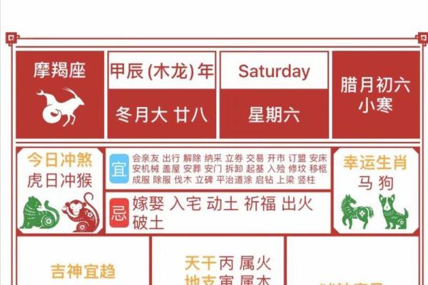 每日黄历运势