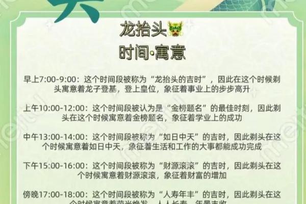 几号是什么节日龙抬头的风俗有哪些饮食习俗