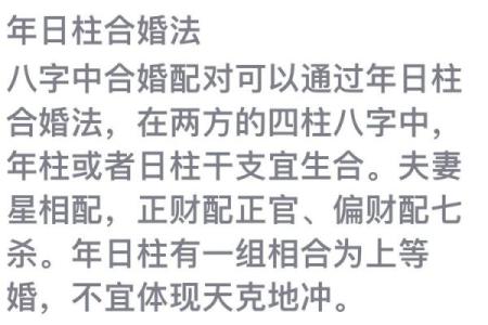八字合婚5合什么意思呀