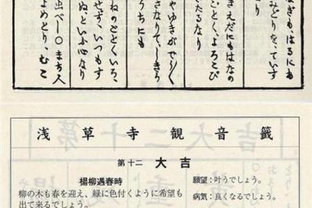 观音灵签第6签白话文详解