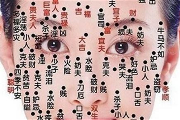 男人脚痣相算命图解