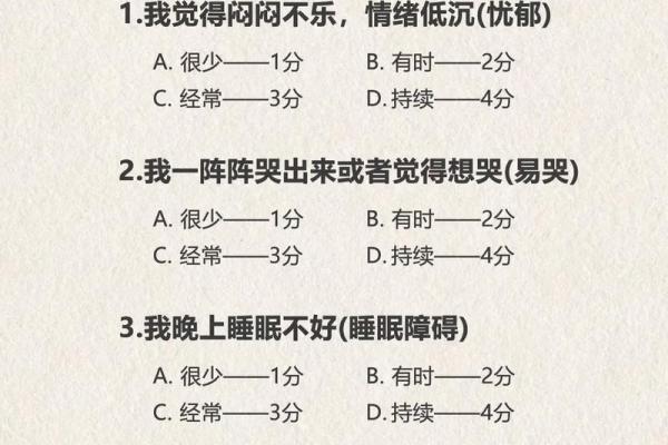 测试一下抑郁程度 如何测评抑郁程度