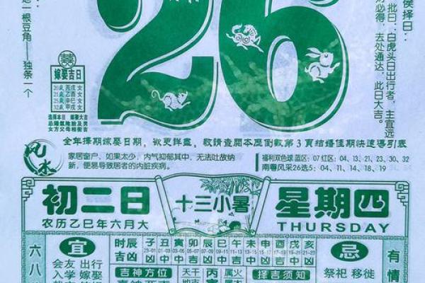 今日老黄历生肖吉凶
