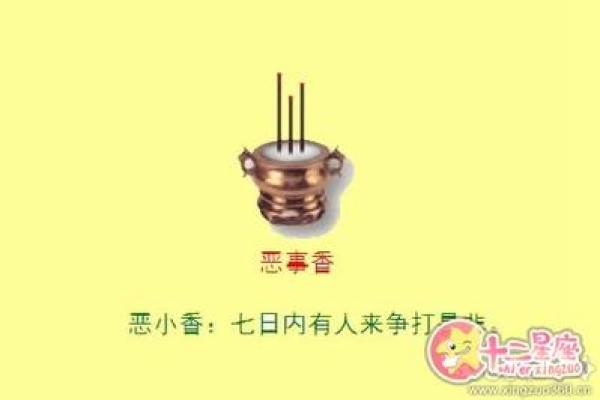 财神香谱二十四图解财神爷恶事香  财神香24图解