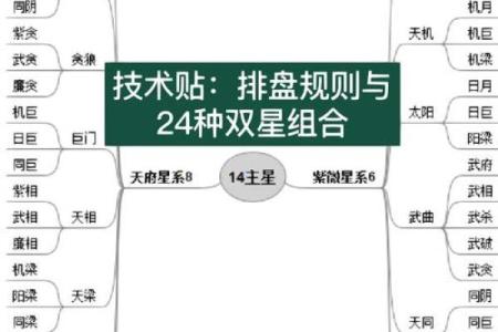紫微斗数体系框架（零基础入门）