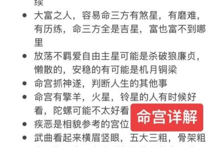 星尘紫微斗数 紫微斗数星情详解？