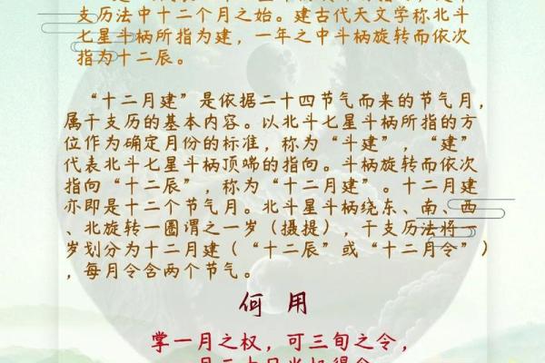 八字十二月
