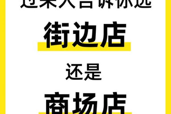 如何根据行业来确定商铺的方位