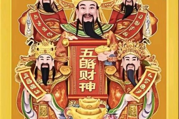 拜五路财神接五方洪福，财福双至，好运常临