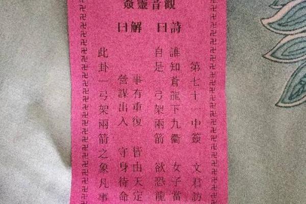灵签观音79签