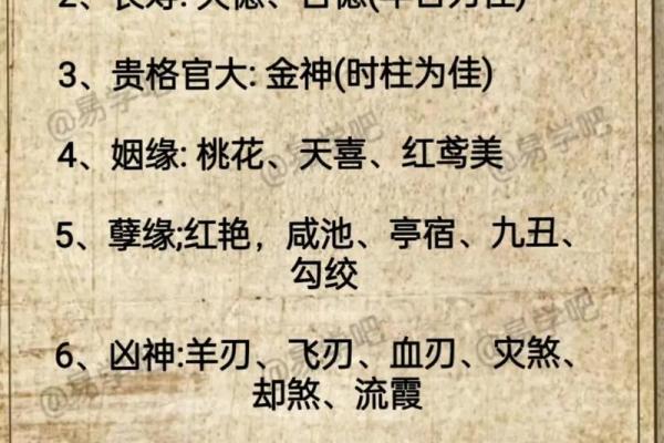 八字神煞算命