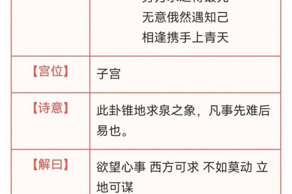 观音灵签8签求婚姻缘
