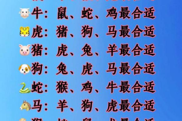 属相配对表