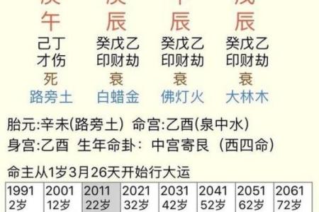 八字命理著作解说：三命通会论胎元