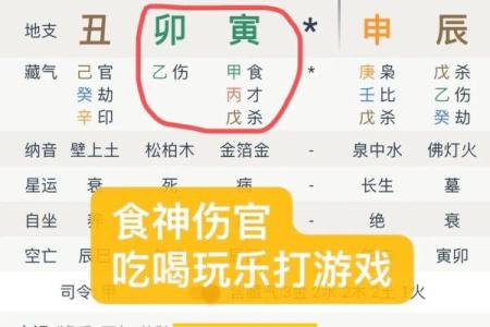 八字没有食神伤官是废人