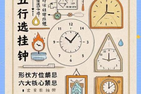 关于挂钟风水禁忌朝向不宜摆放位置
