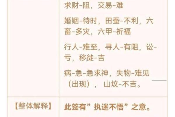 月老灵签36签解签