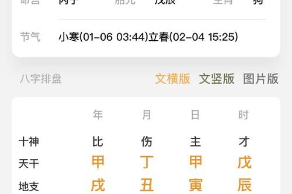 算命生辰八字手机软件