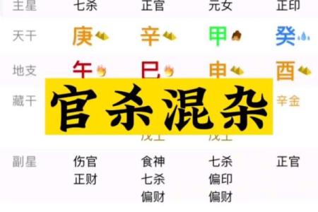 八字官杀星