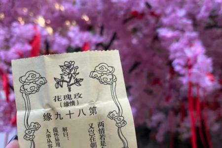月老姻缘灵验签 月老姻缘占卜灵签？