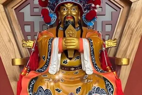 财神爷龙五爷  身上带龙的财神爷像