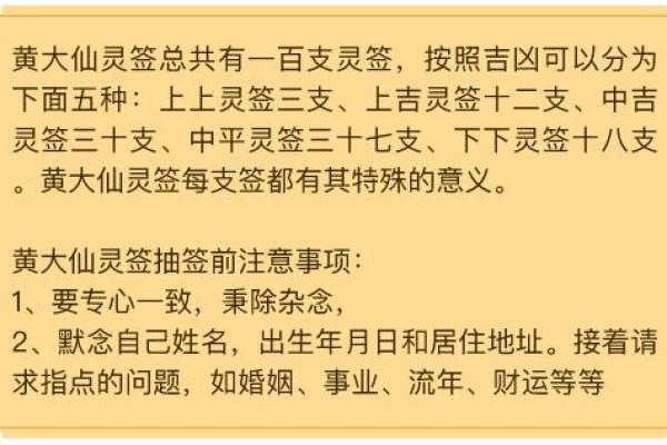 黄大仙灵签灵吗