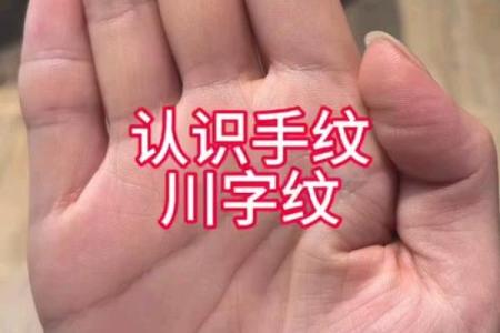 川字纹手相算命图解