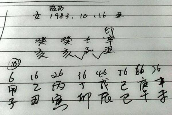 写生辰八字
