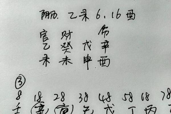 写生辰八字