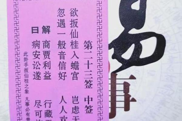 观音灵签85签解签破解