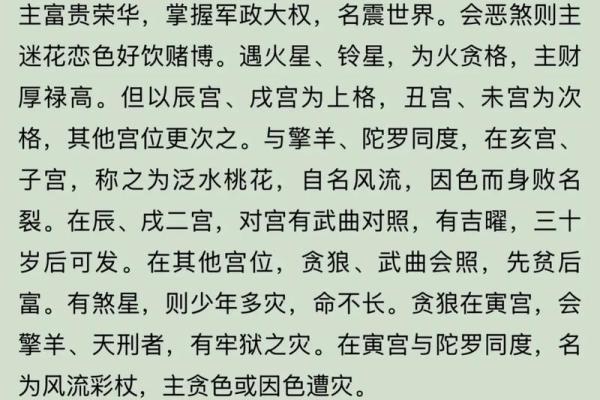 紫微斗数诸星落诸宫之:贪狼星官禄宫详解 紫微斗数诸星落诸宫之:贪狼星官禄宫详解