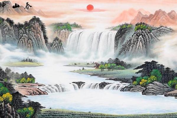 山水画挂多久会改变家居风水