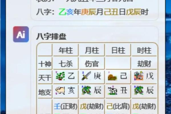 己亥生辰八字详解大全女命