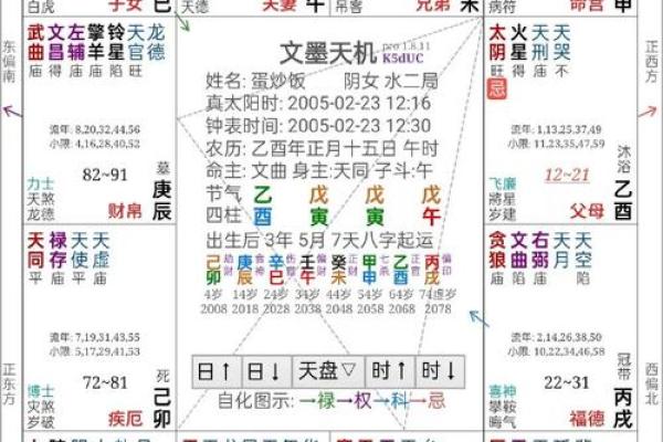 紫微斗数之命例推演:例二 命盘见后 紫微斗数之命例推演:例二 命盘见后