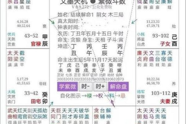 1986年紫薇斗数