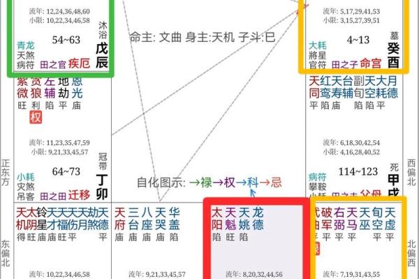 紫薇斗数桃花位