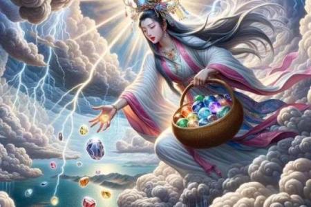 观音灵签女娲炼石