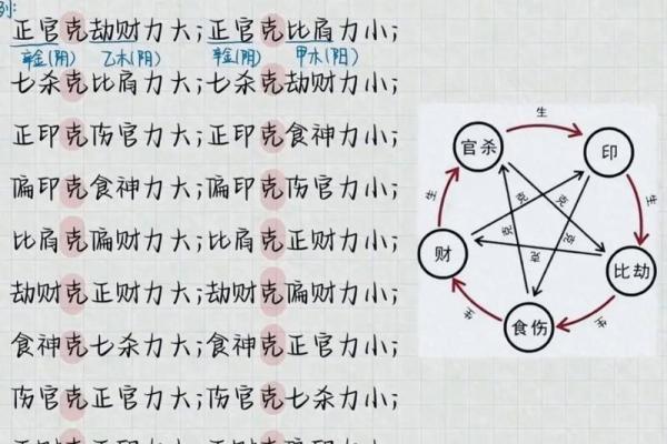 八字十神——家族关系谱