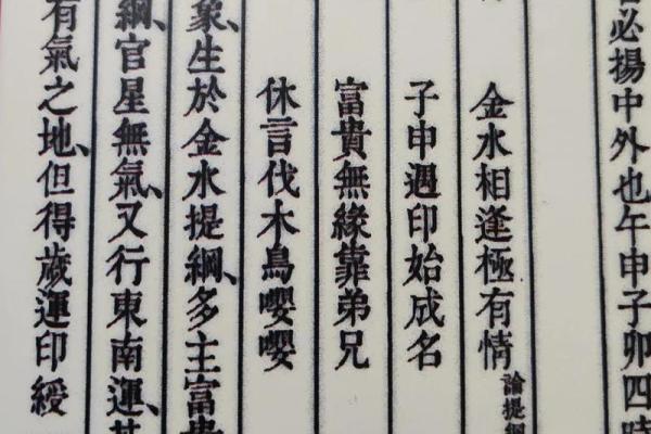 成名的八字
