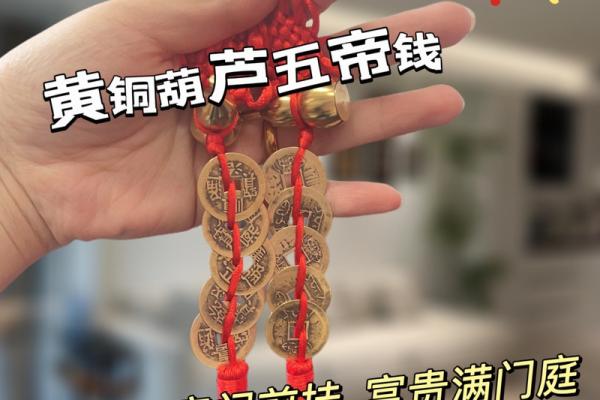 风水铜钱十帝钱可以挂在大门后面吗