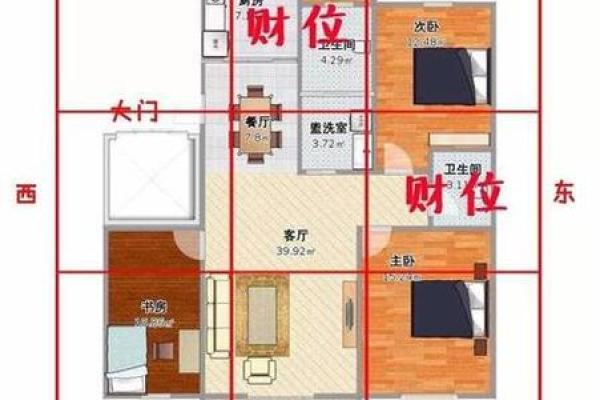 买房子的风水摆放位置图